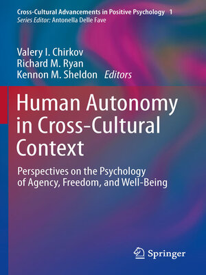 cover image of Human Autonomy in Cross-Cultural Context